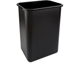Office Depot Brand Wastebasket 10 25 Gallons 20, Black