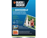 BLACK + DECKER QuickShield Self-Adhesive 4 x 6 Photo Laminating Pouches, 8-mil, 5 Pack (4X6-5SS) 