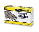 Bostitch Premium Standard Staples, 0.25 Inch Leg, Full-Strip, 5,000/Box, 3 Boxes per Pack (SB35-3SW)