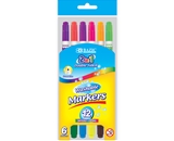 BAZIC 6 Double-Tip Washable Markers