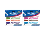 BAZIC Bright Color Chisel Tip Dry-Erase Markers (3/Pack)