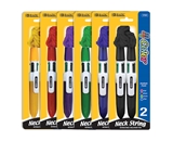 BAZIC Bullet 4-Color Neck String Pen (2/Pack)