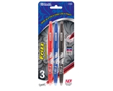 BAZIC Frizz Assorted Color Erasable Gel Pen (3/Pack)