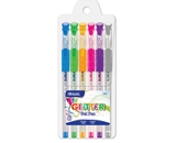 BAZIC 6 Glitter Color Gel Pen with Cushion Grip