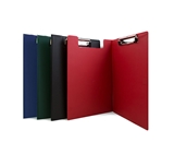 BAZIC A4 Size PVC Clip Folder with Low Profile Clip