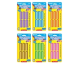 BAZIC Pencil Grip Eraser (6/Pack)