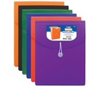 BAZIC 7-Pocket Letter Size Vertical Poly Expanding File