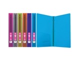 BAZIC 1 Frosted Color Poly 3-Ring Binder with Pocket