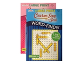 KAPPA Large Print Chicken Soup For The Soul Word Finds Puzzle Book