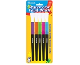 BAZIC Jumbo Watercolor Paint Brush (5/Pack)