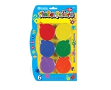 BAZIC Assorted Color 40 ml. Finger Paint (6/Pack)