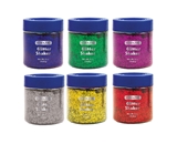 BAZIC 56.6g / 2 Oz. Primary Color Glitter Shaker with PDQ
