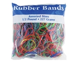 Assorted Dimensions 227g/ 0.5 lbs. Rubber Bands