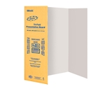 BAZIC 36 X 48 White Tri-Fold Corrugated Presentation Board