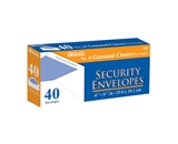 BAZIC #10 Security Envelope with Gummed Closure (40/Pack)