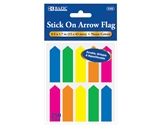 BAZIC 25 Ct. 0.5 X 1.7 Neon Color Arrow Flags (10/Pack)
