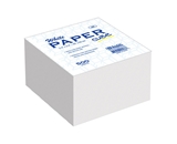 BAZIC 85mm X 85mm 500 Ct. White Paper Cube