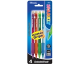 BAZIC Sparkly 0.7mm Mechanical Pencil with Glitter Grip (4/Pk)