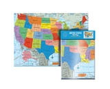 Folded U.S. Wall Map
