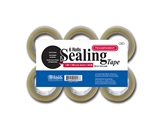BAZIC 1.88 X 109.3 Yards Clear Packing Tape (6/pack)