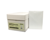 APEX 8.5 X 11 Green Colored Copy Paper (10 reams/case)
