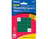 BAZIC 0.5 Double Sided Foam Mounting Squares (96/Pack)