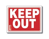 12 X 16 Keep Out Sign