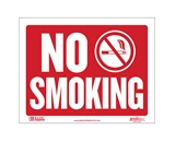 BAZIC 9 X 12 No Smoking Sign