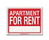 9 X 12 Apartment For Rent Sign