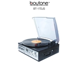 Boytone BT-17DJS 3-Speed Stereo Turntable Belt drive with 2 Built in Speakers Digital