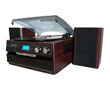 Boytone MULTI RPM TURNTABLE WITH SD/CD PLAYER/AUX/USB/RCA/3.5mmCONNECTIVITY