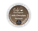 Café Escapes Hot Cocoa, Milk Chocolate, K-Cup Portion Pack for Keurig Brewers, 24-Count