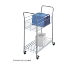 Safco Products Economy Mail Cart, Gray, 7754 