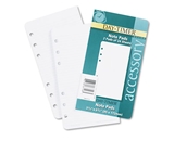 Day-Timer Lined Note Pads for Organizer - 3-3/4 x 6-3/4, 48 Sheets/Pack