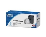 140704 Part# 140704 Shredder Bags 15 Gallons Clear 25/Pk from Office Depot
