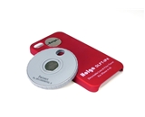 Holga 400141 iPhone Case with Detachable Magnetic Lens Turret, Red - 400141