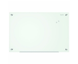 Quartet Infinity Glass Magnetic Marker Board, 3 x 2 Feet, White Surface, Frameless