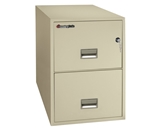 Sentry 2G2531 2 Drawer 25- Deep Fire Impact And Water Resistant Vertical Legal File