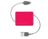 Scosche Wall Charger for iPhone 5 - Retail Packaging - pink