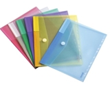 Poly Envelopes -Letter Size-Assorted Colors- 12 Pak