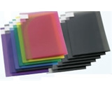 Poly Document Pocket w/Flap - Assorted Colord - 12/PK