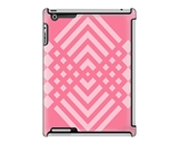 Uncommon LLC Criss Cross Pink Deflector Hard Case for iPad 2/3/4 (C0050-ZX)