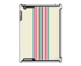 Uncommon LLC Mid Stripes Girly Deflector Hard Case for iPad 2/3/4 (C0050-ZF)