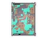 Uncommon LLC Deflector Hard Case for iPad 2/3/4, Mosaic Camo Gray Blue (C0010-LR)