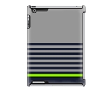 Uncommon LLC Deflector Hard Case for iPad 2/3/4, Sky Belt Bottom Gray Green (C0010-VB)