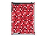 Uncommon LLC Deflector Hard Case for iPad 2/3/4, Red Blocks (C0010-OF)