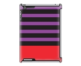 Uncommon LLC Chic Stripe Black Deflector Hard Case for iPad 2/3/4 (C0010-ID)