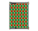 Uncommon LLC Deflector Hard Case for iPad 2/3/4 - Emerald Orange Beads (C0070-JO)