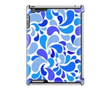 Uncommon LLC Deflector Hard Case for iPad 2/3/4, Blue Smoothie Drops (C0060-TU)
