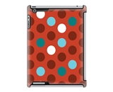 Uncommon LLC Bubble Dots Red Deflector Hard Case for iPad 2/3/4 (C0060-OQ)